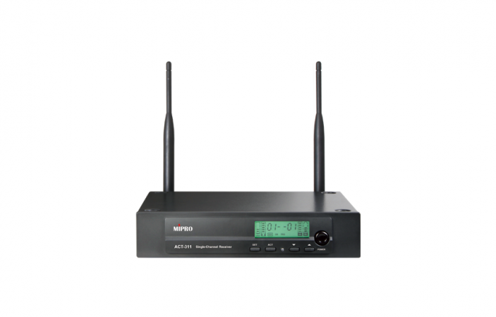1/2U Одноканальный приёмник Mipro ACT-311