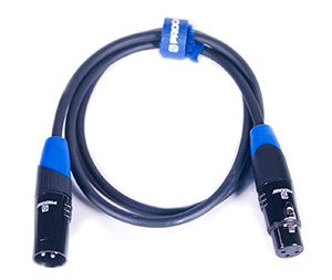 Балансный кабель PROCAST cable XLR(m)/XLR(f).1, 1 метр