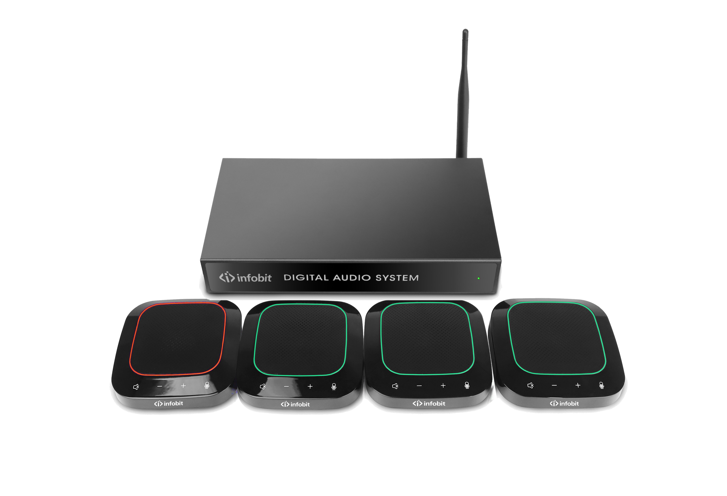 Комплект микрофонов Infobit iSpeaker M800