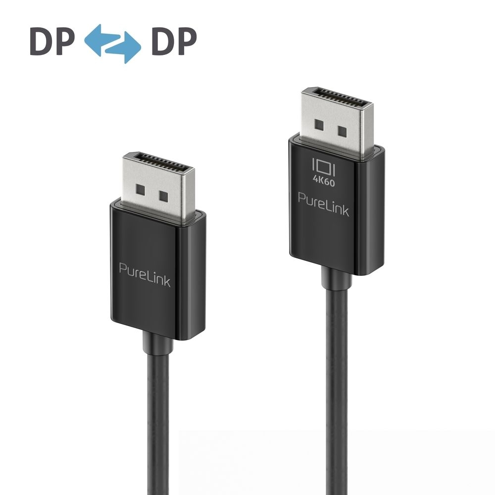 Кабель PureLink IS2021-030 DP to DP Cable - 4K60 - iSeries - black - 3.00m 