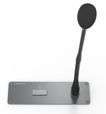 Пульт делегата врезной Televic Confidea F-DM