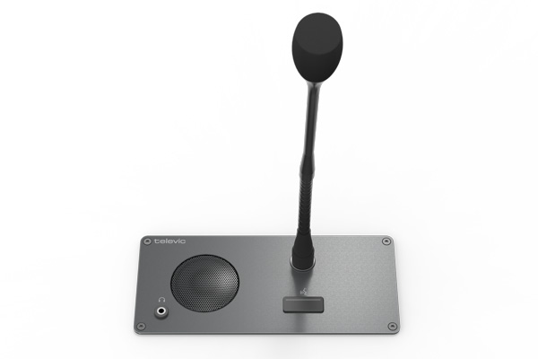 Пульт делегата с динамиком врезной Televic Confidea F-DD