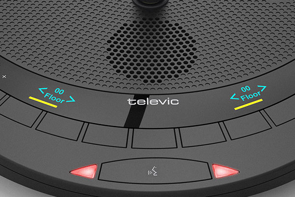 Пульт делегата беспроводной двойной с селектором каналов Televic Confidea D2I G3