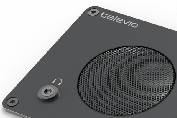 Пульт делегата с голосованием и селектором каналов врезной Televic Confidea F-DIV