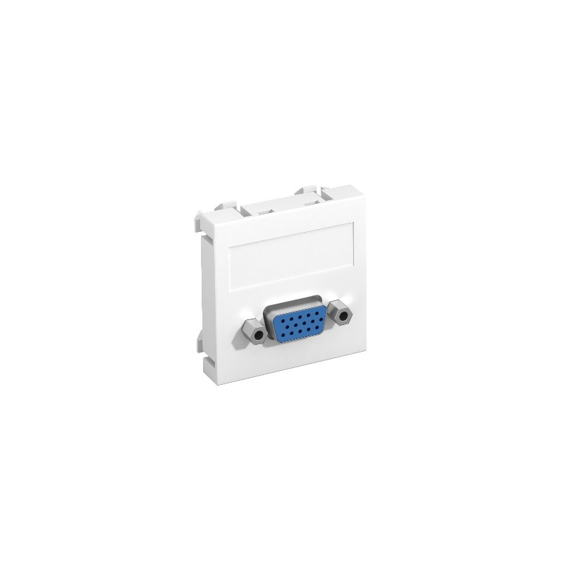 Мультимедийная рамка vga modul45 (белый). Тип: MTG-VGA S RW1