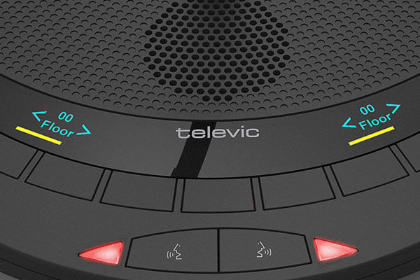 Пульт делегата двойной с селектором каналов Televic Confidea T-2D2I