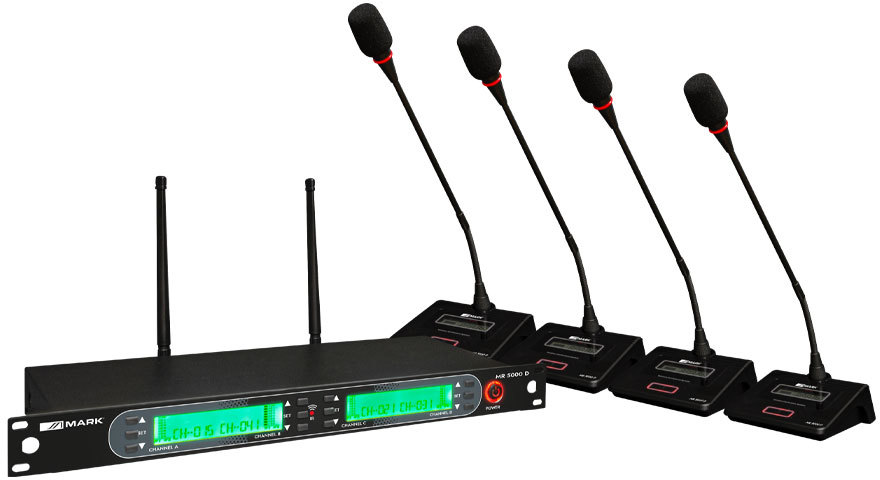 MARK MR 5000 D Беспроводная микрофонная дискуссионная система