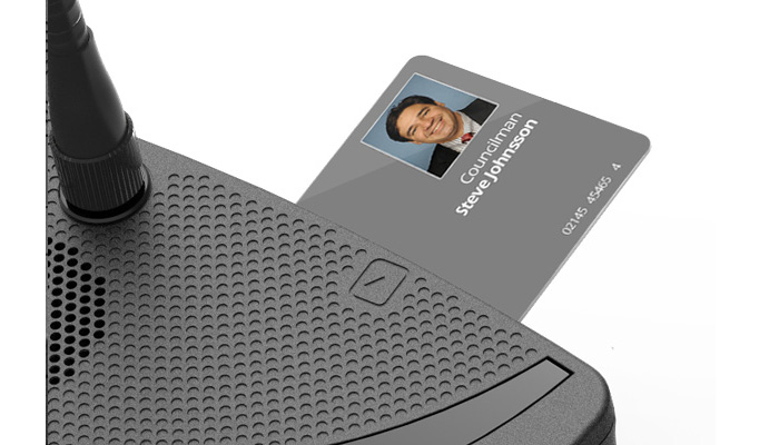 Пульт делегата беспроводной с селектором каналов Televic Confidea DI G3