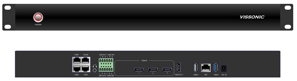 Многоканальный видеорекордер Vissonic VIS-CRS03-A