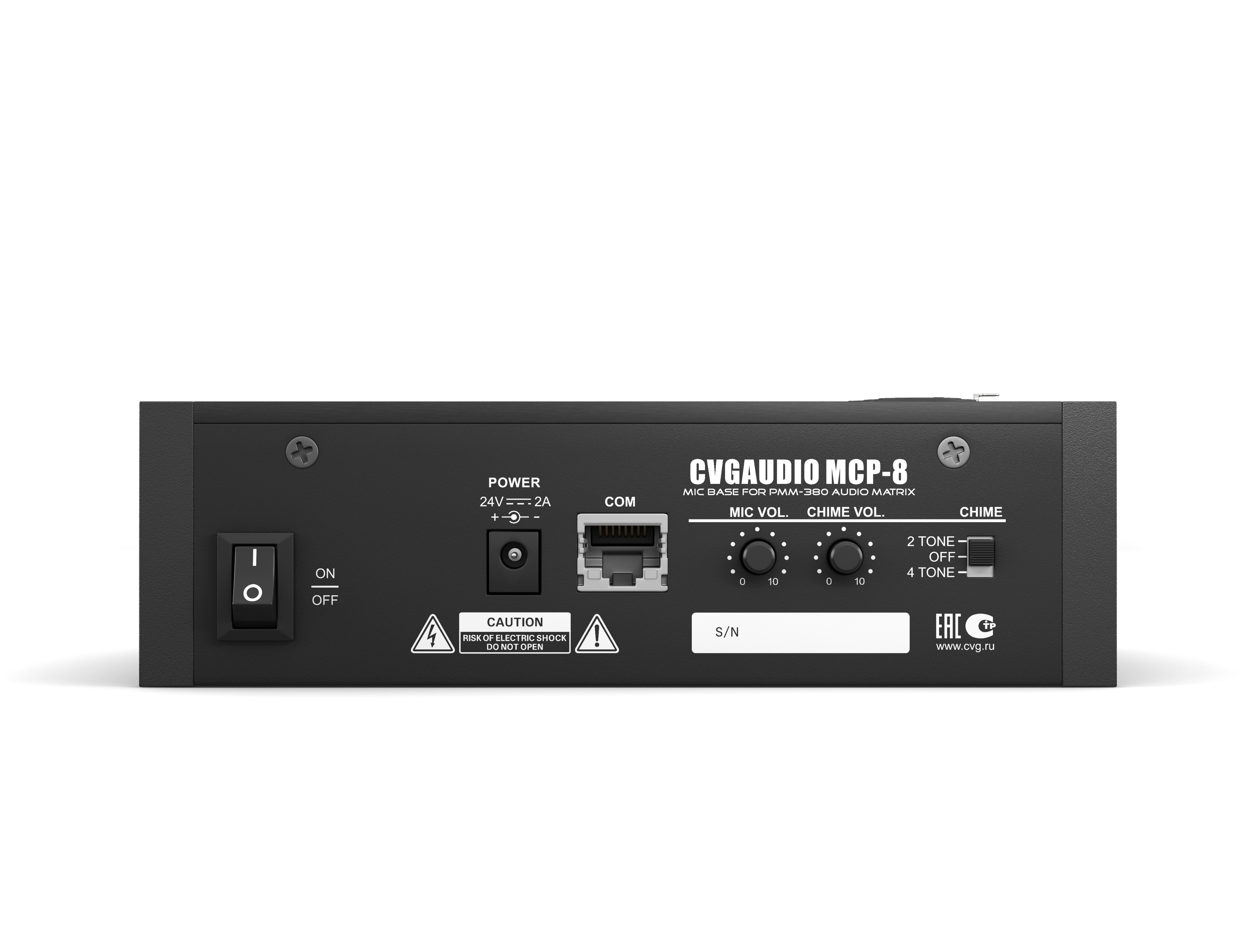 Настольная микрофонная консоль на 8 зон CVGaudio MCP-8