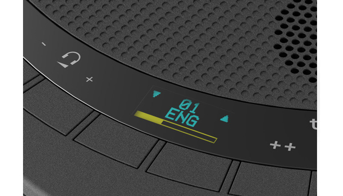 Пульт делегата с голосованием и селектором каналов Televic Confidea T-DIV