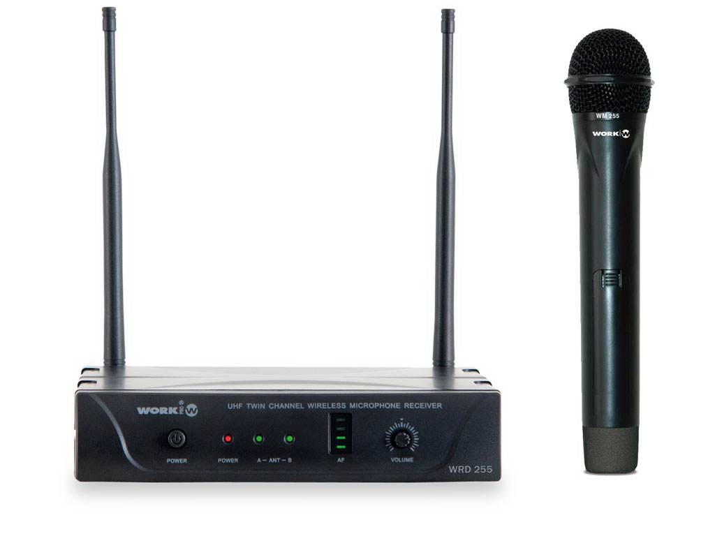 Беспроводной микрофон WORK WRD 255/1, 1 канал UHF