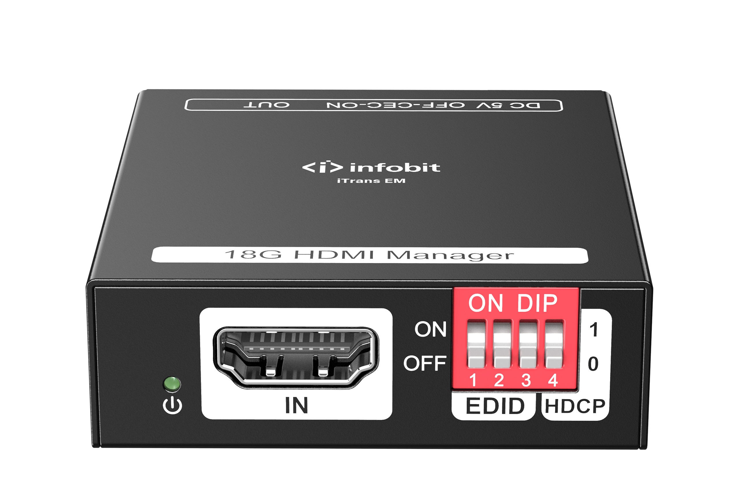 Эмулятор Infobit iTrans EM HDMI 4K60 EDID & HDCP Emulator, processor