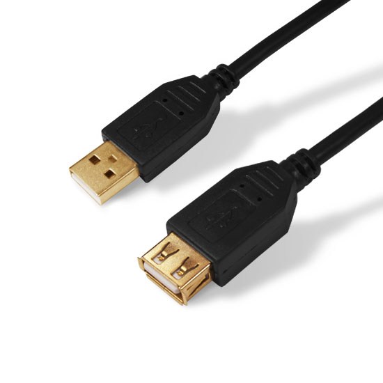 Удлинитель-кабель USB SHIP SH7015-5B, USB AM-AF, 5м