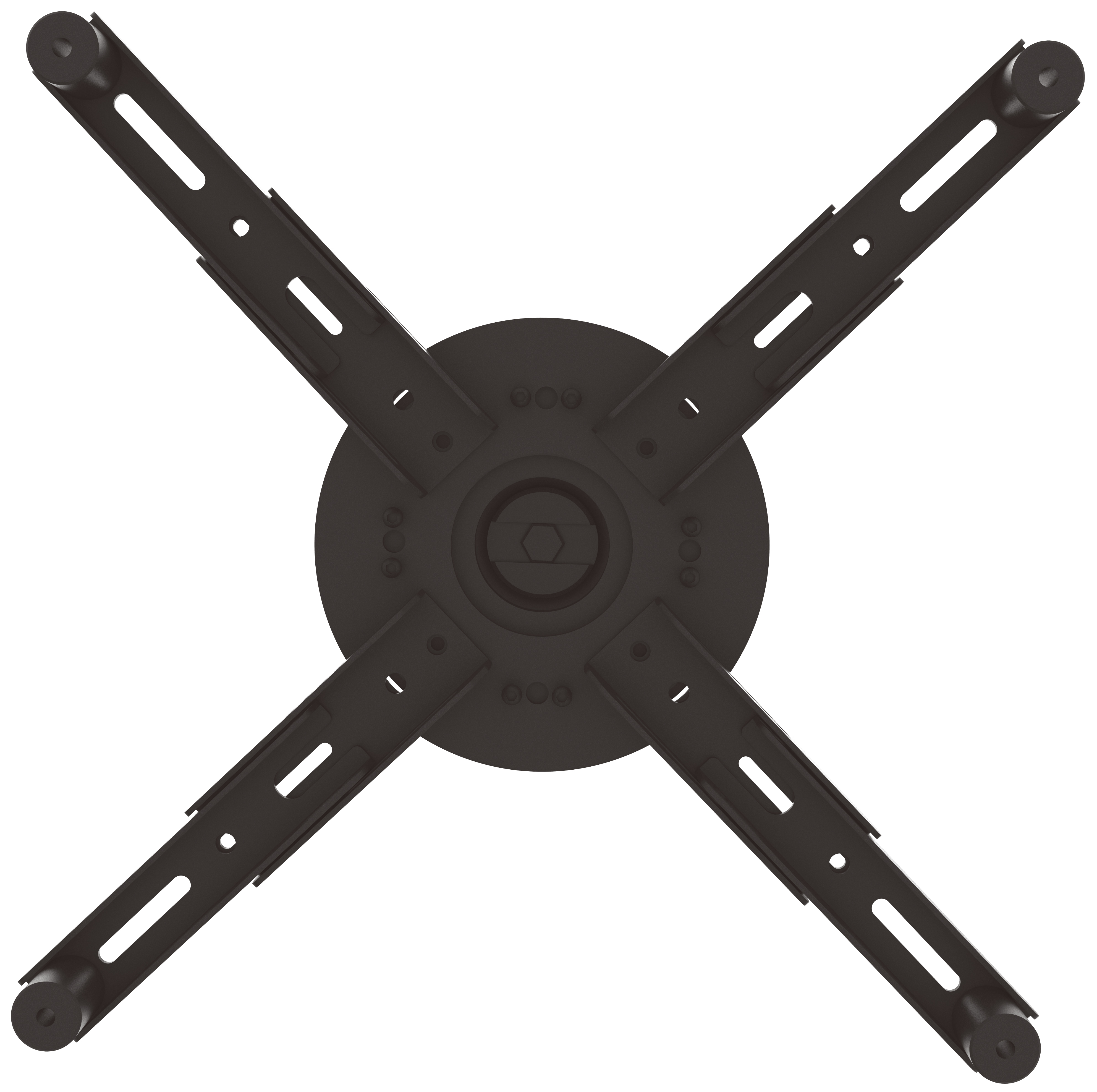 Кронштейн потолочный Wize PRXL47A, до 100кг, 117,7-200,7 cм