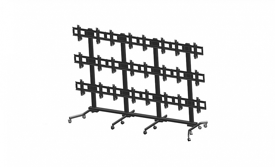 Мобильная стойка Wize VWM463 на 12xLCD 47" или 9xLCD 55"