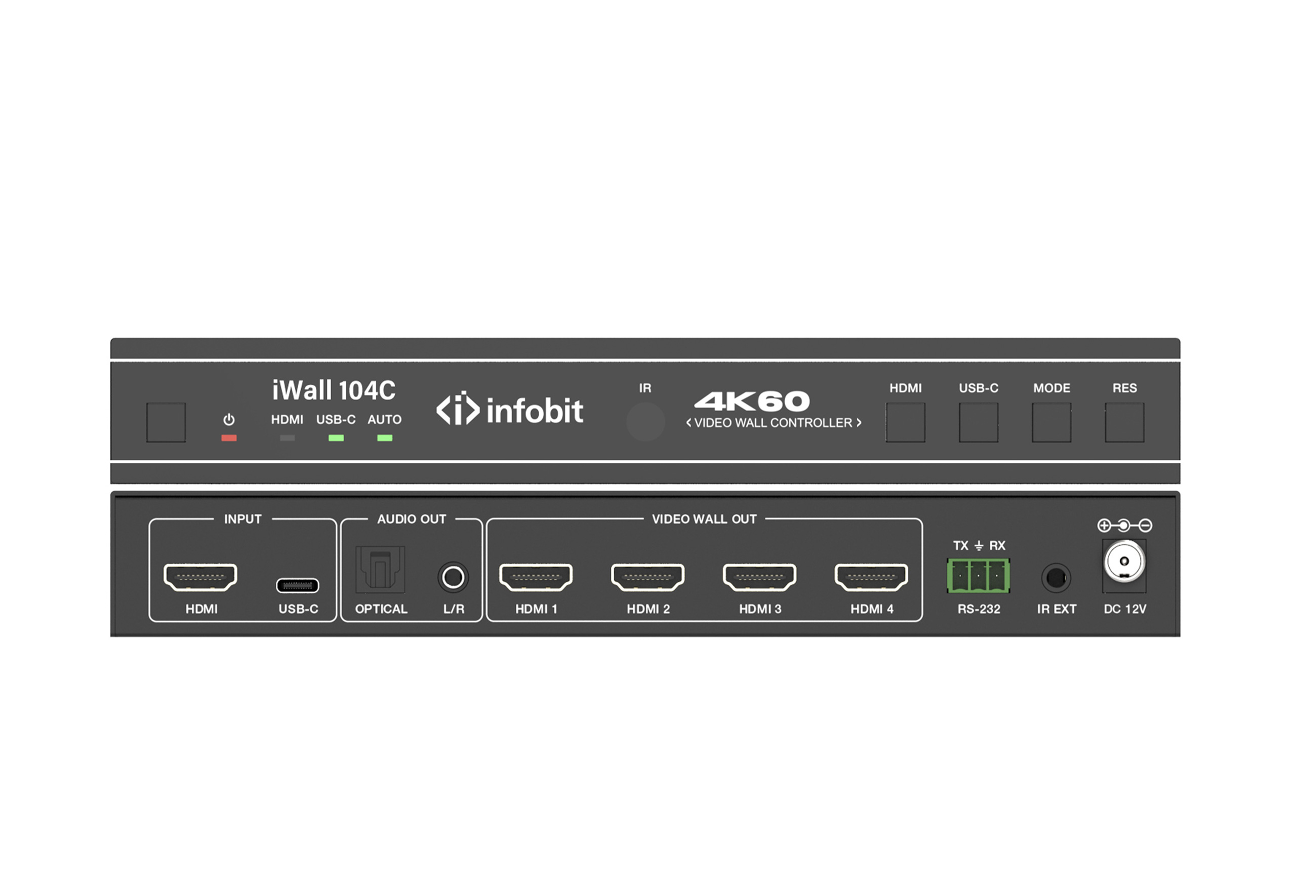 Контроллер видеостены Infobit, iWall 104C