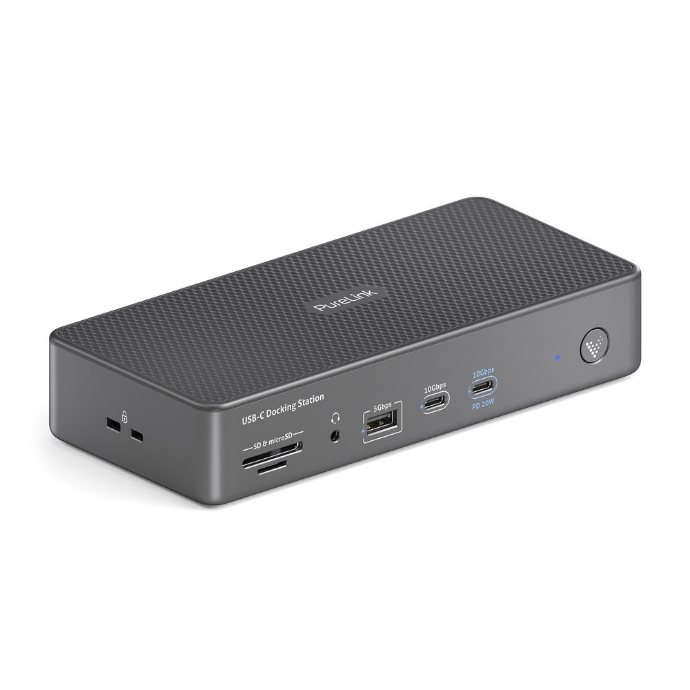 Док станция Purelink Vuelogic VL-D230DL USB-C Docking station - Quad Display DisplayLink ready - 8K
