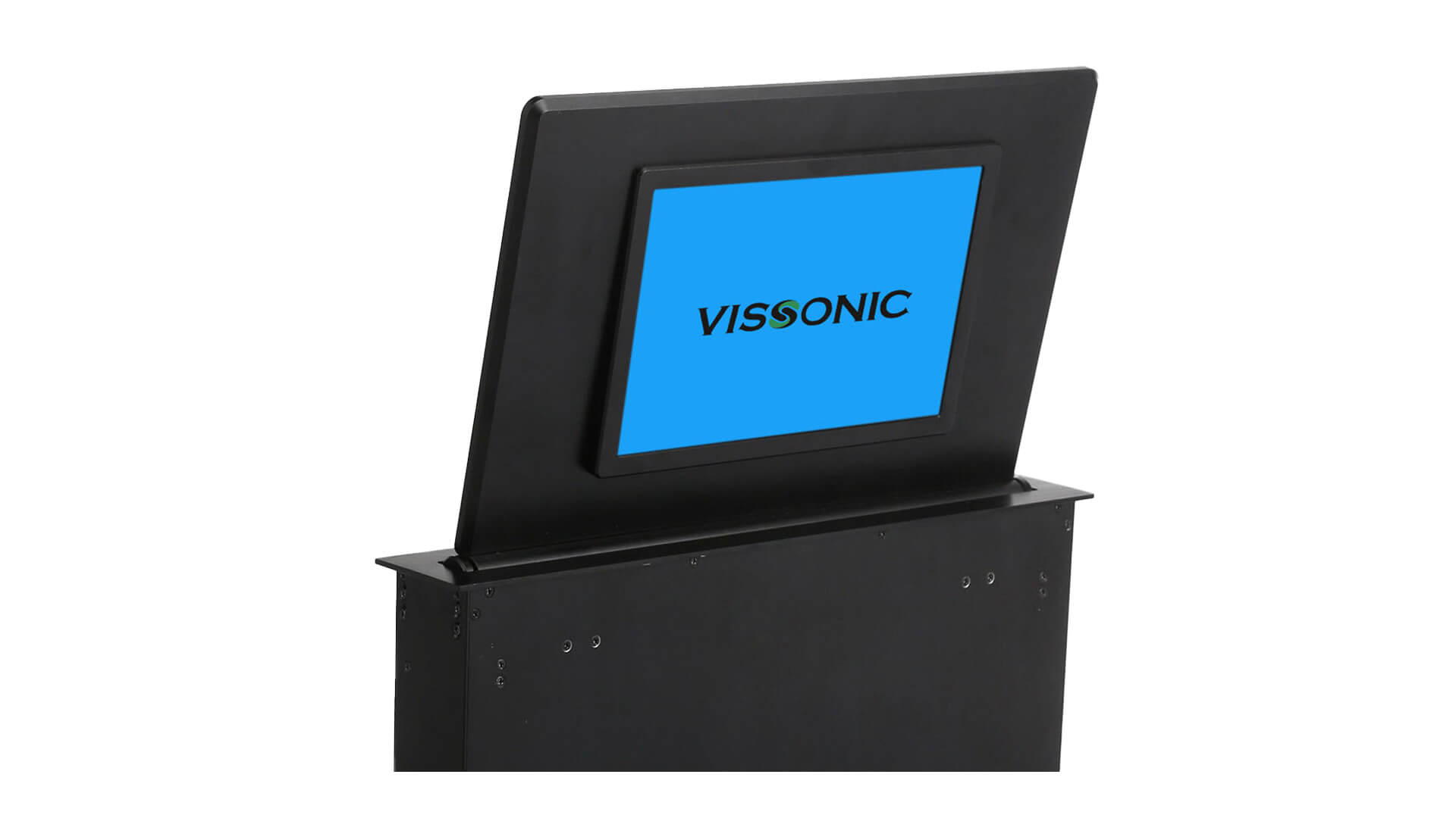 Моторизованный выдвижной монитор 17" c дополнительным экраном Vissonic VIS-17LDSC