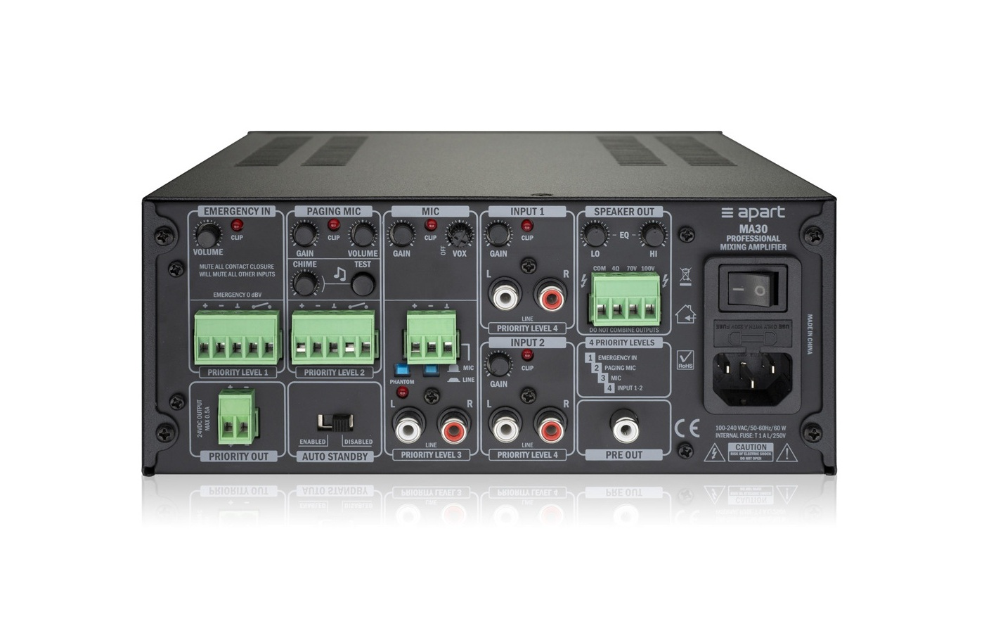 Трансляционный микшер-усилитель Biamp MA30