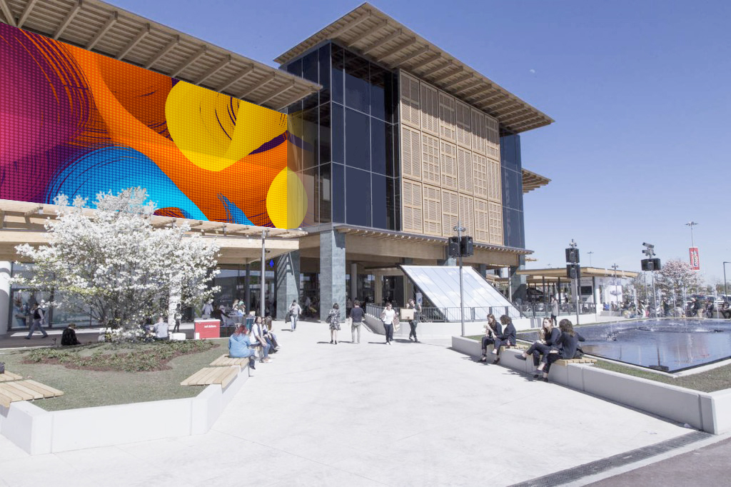 LED дисплей для ТЦ