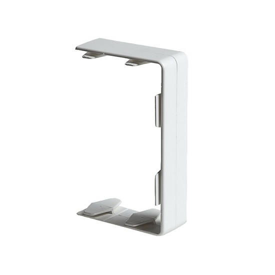 Переходник, РУВИНИЛ, ПРС-100х60, Для РКК-100х60 и 100х40, Соединительный, Белый, (4 штуки в пакете)