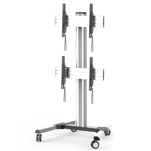 Мобильная стойка Brateck LVS01-246FW на 2xLCD
