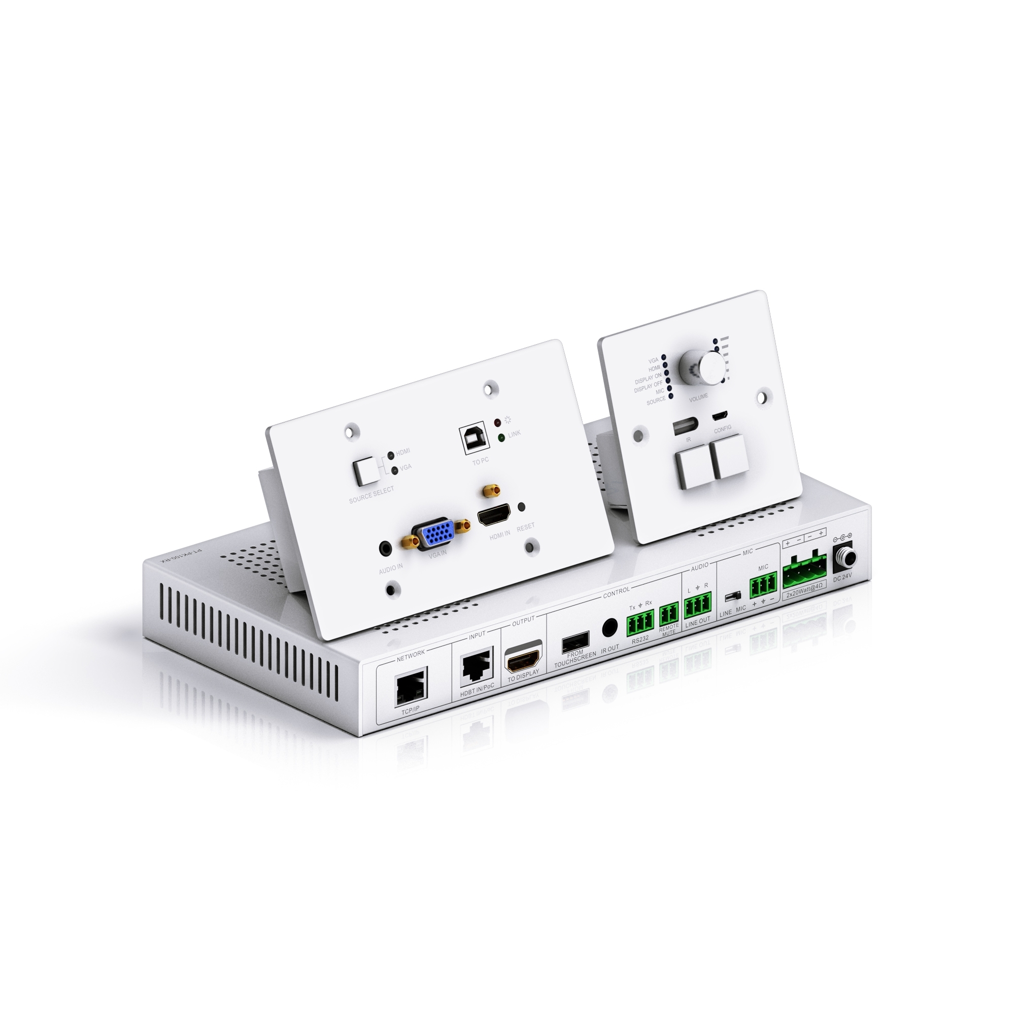 Масштабирующий презентационный комплект PureLink PT-PK100, 4K