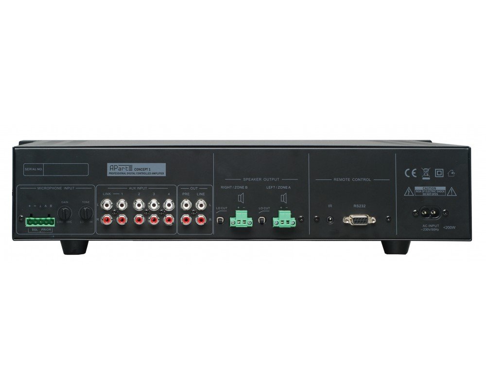Стерео микшер-усилитель Apart CONCEPT1