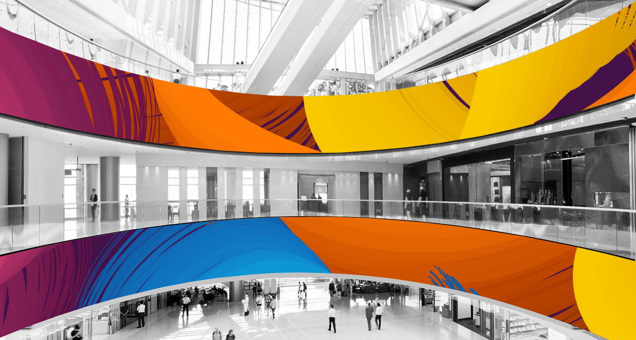 LED дисплей для ТЦ