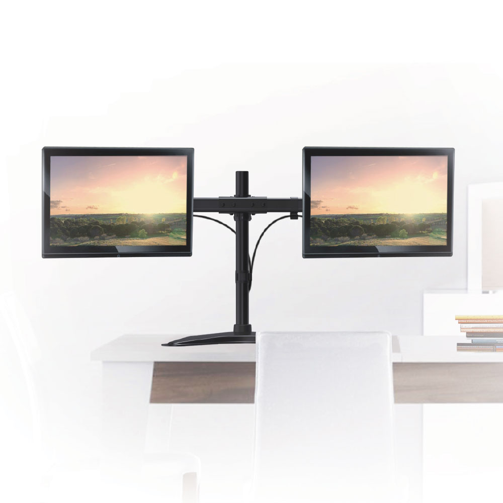 Кронштейн для 2-x мониторов Arm media LCD-T52 black